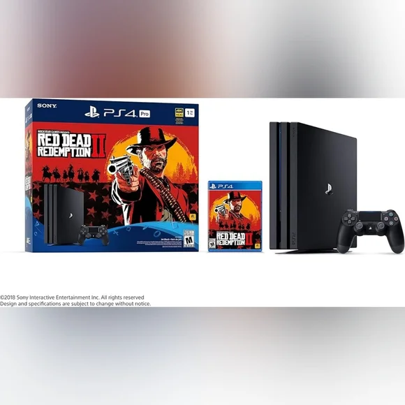 PlayStation 4 Pro 1 TB RDR2 Bundle - Picture 4 of 4